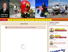 Tablet Screenshot of johnrost.com